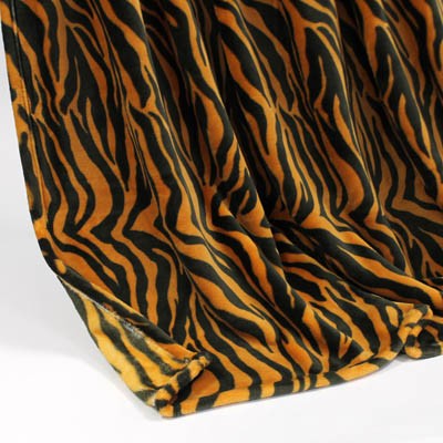 Decke SilkTouchPrint Tiger, ca. 150 cm x 200 cm