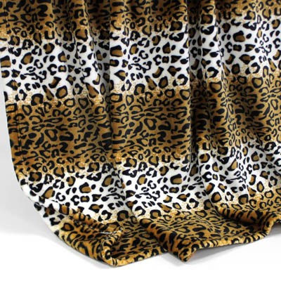 Decke SilkTouchPrint Leopard, ca. 150 cm x 200 cm