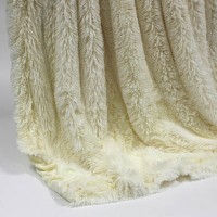 Wendedecke Flokati/creme, ca. 150 cm x 200cm