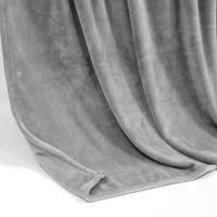 Decke SilkTouchUni hellgrau, 150x 200cm