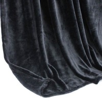 Decke SilkTouchUni schwarz, 150x 200cm